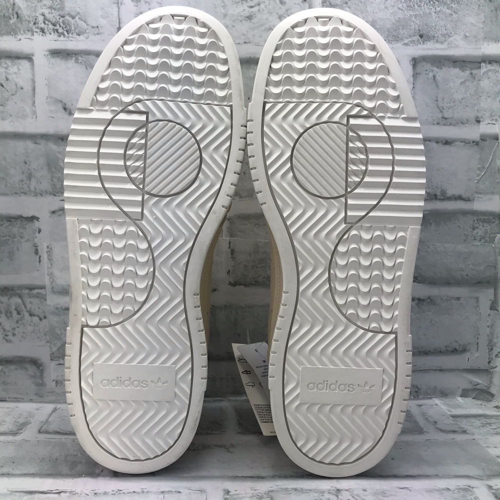 NEW Adidas Originals Supercourt Ecru Tint - Picture 5 of 9